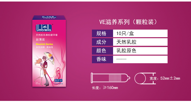 保護傘避孕套VE滋養(yǎng)系列絲薄裝(圖3) 保護傘避孕套VE滋養(yǎng)系列絲薄裝(圖3)